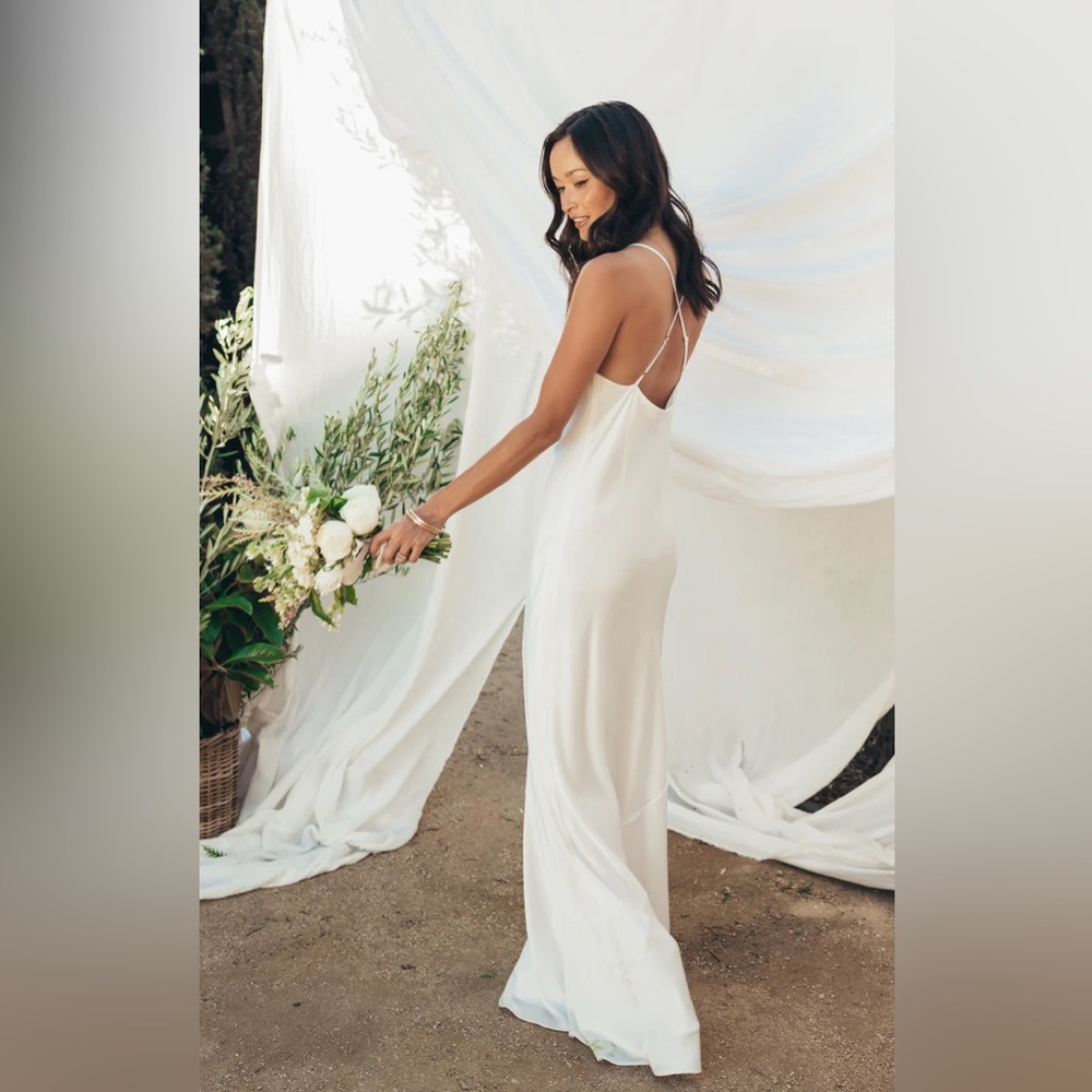 ๐ Show Me Your Mumu Tuscany Maxi Slip Dress - Picture 4 of 5